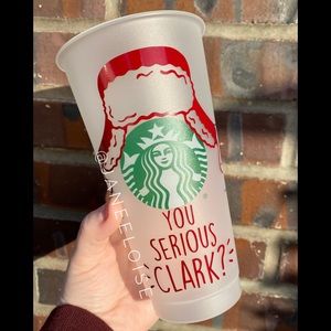 Custom Made Christmas Vacation Starbucks Cold Cup